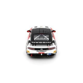 NISSAN Z GT4 WHITE #23 2023  OttO mobile Project Cars 1:18 Resinemodell (Türen, Motorhaube... nicht zu öffnen!)